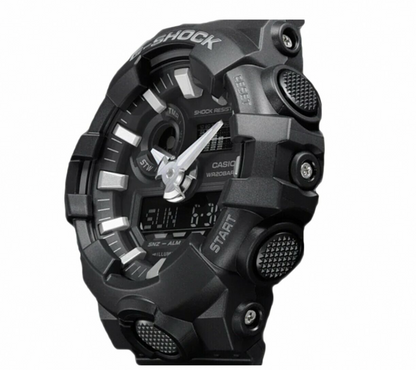 Casio G-Shock GA700-1B Analog-Digital Black Resin Watch