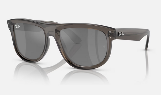 ray ban BOYFRIEND REVERSE sunglasses with Transparent Dark Grey Injected frame