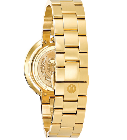 Bulova 97P125 Rubaiyat Quartz Gold Tone Wrist Watch for Women