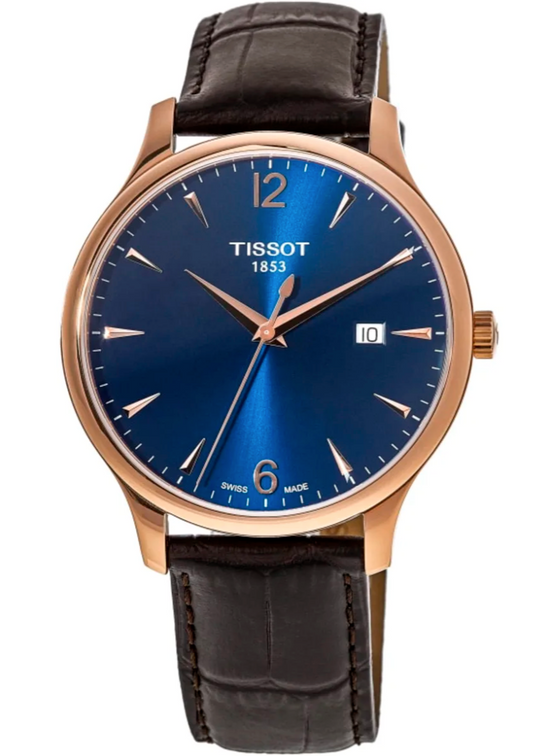 Tissot Tradition Blue Men's Watch - T063.610.36.047.00