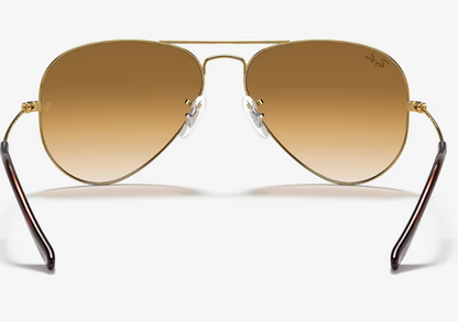 Ray-Ban RB3025 001/51 58mm Light Brown Gradient Lenses Sunglasses - Gold