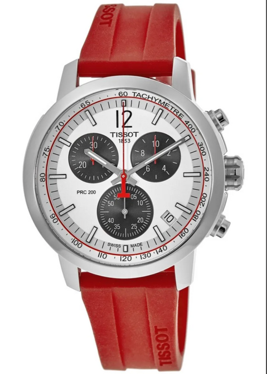 Tissot PRC 200 Chronograph Men's 43mm Quartz Watch T1144171703702