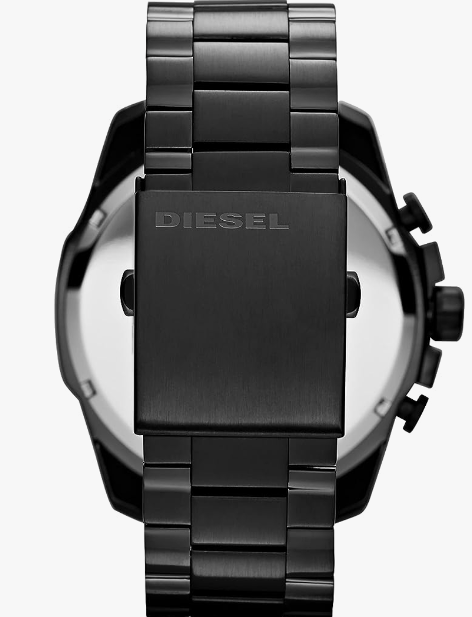 Diesel Mega Chief Chronograph Black Dial Men's Watch DZ4283