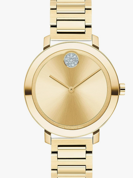 Movado Bold Evolution Gold Stone Dial Women's Watch 3600823