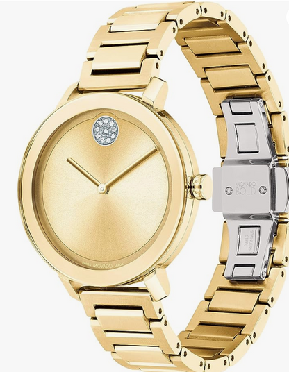Movado Bold Evolution Gold Stone Dial Women's Watch 3600823